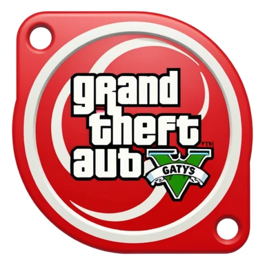 GTA 5 logo sticker