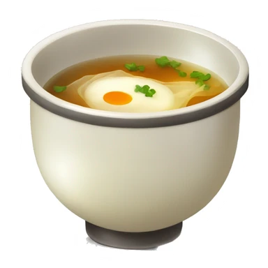 Japanese clear onion soup sticker