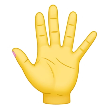 “2D yellow pinky-promise emoji, bold outline, transparent 1024×1024.”
 sticker