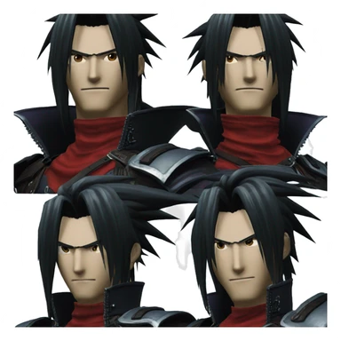 Final Fantasy 7 vincent valentine sticker