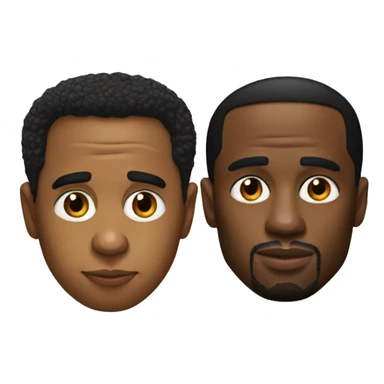 p-diddy and oj sticker