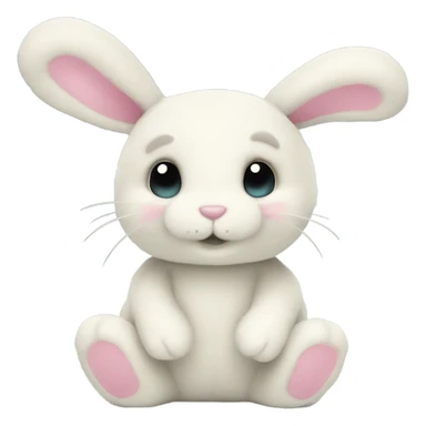 Jellycat smudge bunny sticker