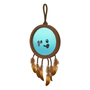 Hanging Car mirror dreamcatcher sticker