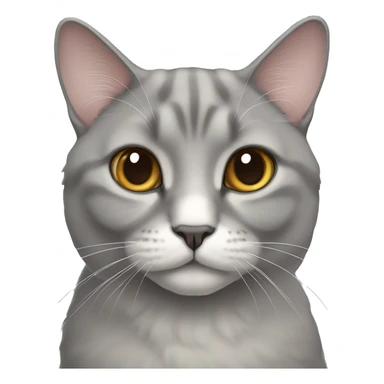 British cat with lop-eared sticker