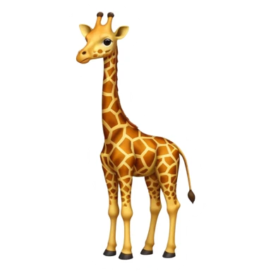 Giraffe exotic trousers   sticker