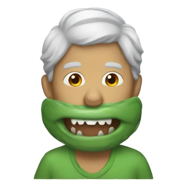 person associated with a reptile sticker