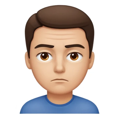 Person hesatating sticker