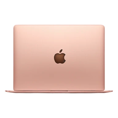 roségold mac book air sticker