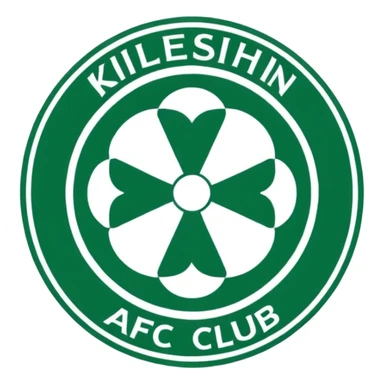 Killeshin AFC club logo available at www.killeshinfc.ie sticker