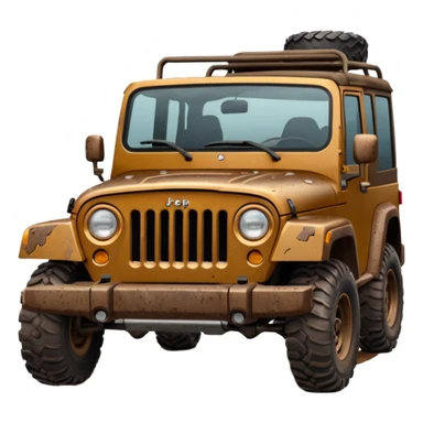 brown jeep sticker