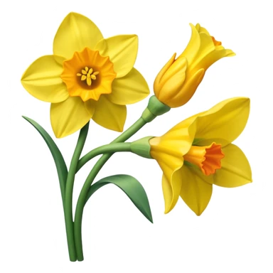 Daffodil sticker