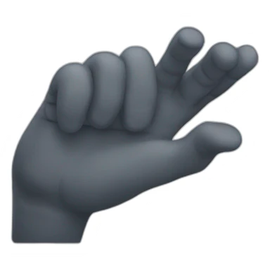 hand drop mick sticker