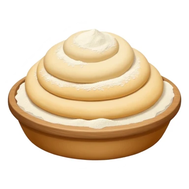 raw baking dough  sticker