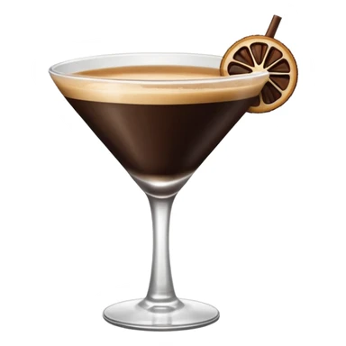 Espresso martini no straw sticker