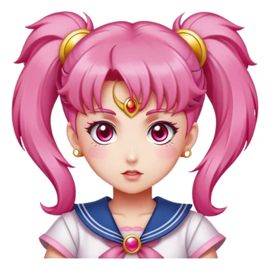 Sailor chibi moon sticker