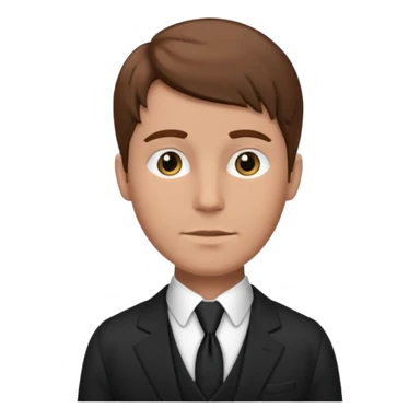 1800's european male sticker