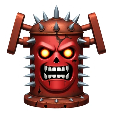 iron maiden torture device sticker