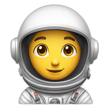 astronaut by freeny sticker