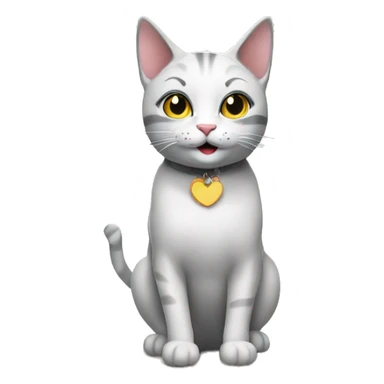 happy gay cat on a shopping spree sticker