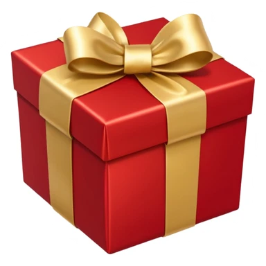 chrismas gift box sticker