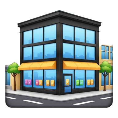 shop of comercial center sticker