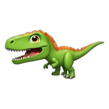 Stylos dinosaure sticker