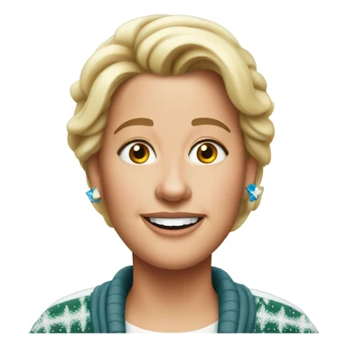 Ellen from Christmas vacation  sticker