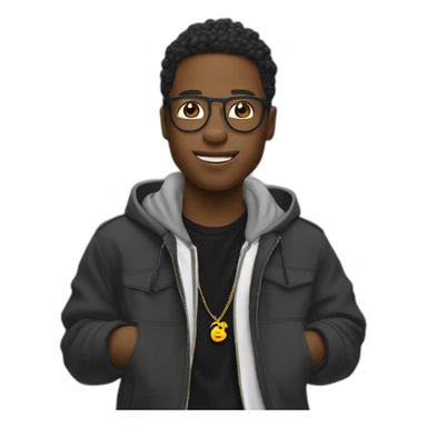 moji x sboy rappeur belge sticker