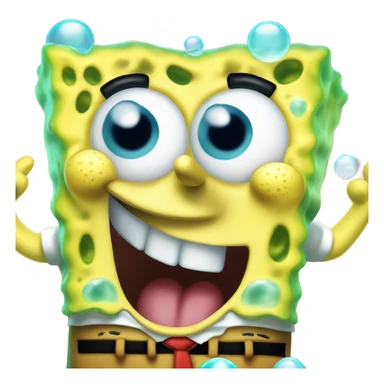 create spongebob saying lol sticker
