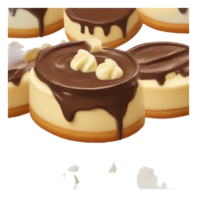 Nutella cheesecake  sticker