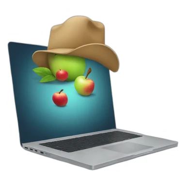 apple laptop sticker