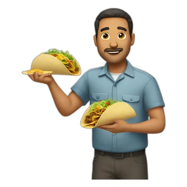 tacos on tuesday sticker