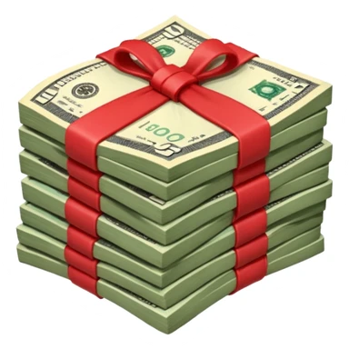 Сделай пачку денег как в GTA San Andreas sticker