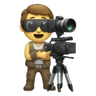 titan cameraman sticker