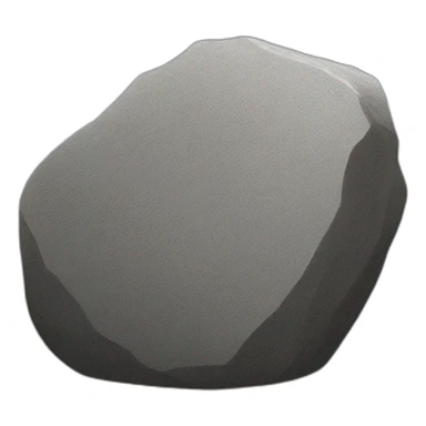 Granite, in the form of a rock sticker