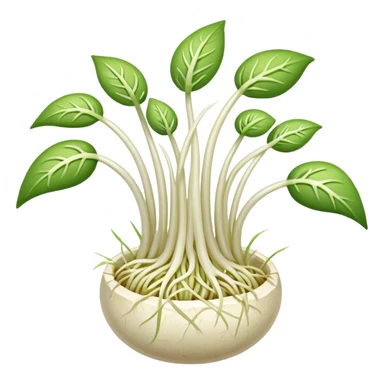 bean sprouts sticker