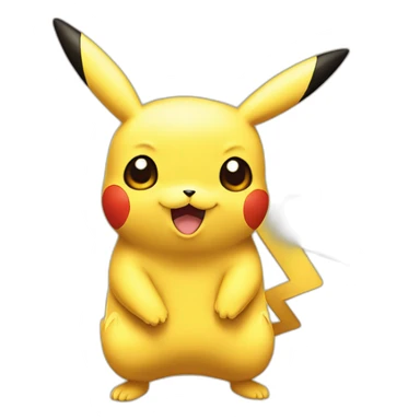 Pikachu pokémon sticker