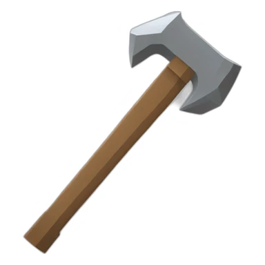 pickaxe from minecraft sticker