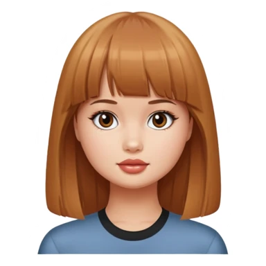 Debby Ryan (straight bangs) in Big City Greens sticker