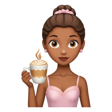 Cappuccina ballerina  sticker