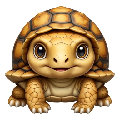 cinematic-baby tortoise-realistic--emoji,,-cute-wise-face-peering-ahead-with-calm-determination,-cute large-eyes-reflecting-centuries of wisdom, sticker