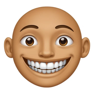 white lips silver grillz sticker