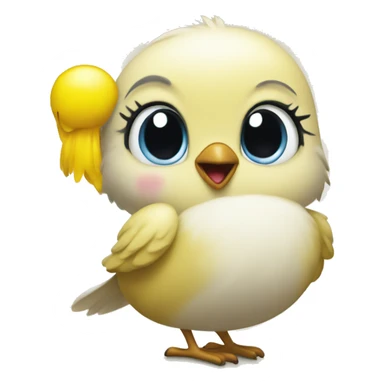 Tweety bird celebrtion sticker