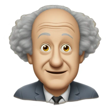 Larry fine of the three stooges sticker