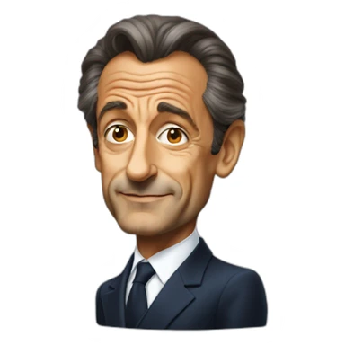 Nicolas Sarkozy is a fox sticker