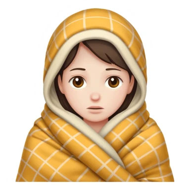 very cold person sticker