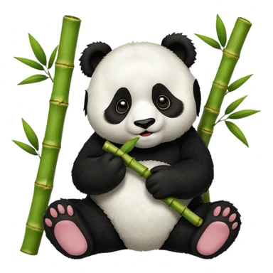 Panda roux  sticker