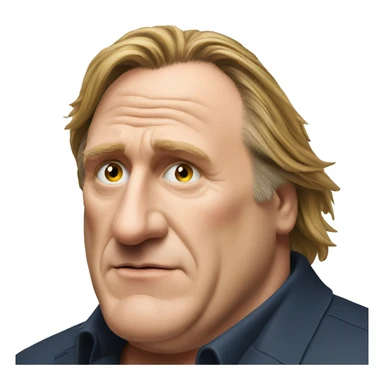Depardieu sticker
