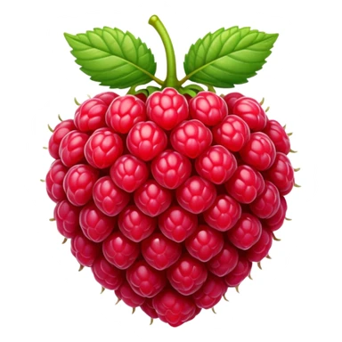 Raspberry sticker