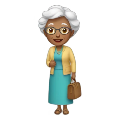 travel grandmothers sticker